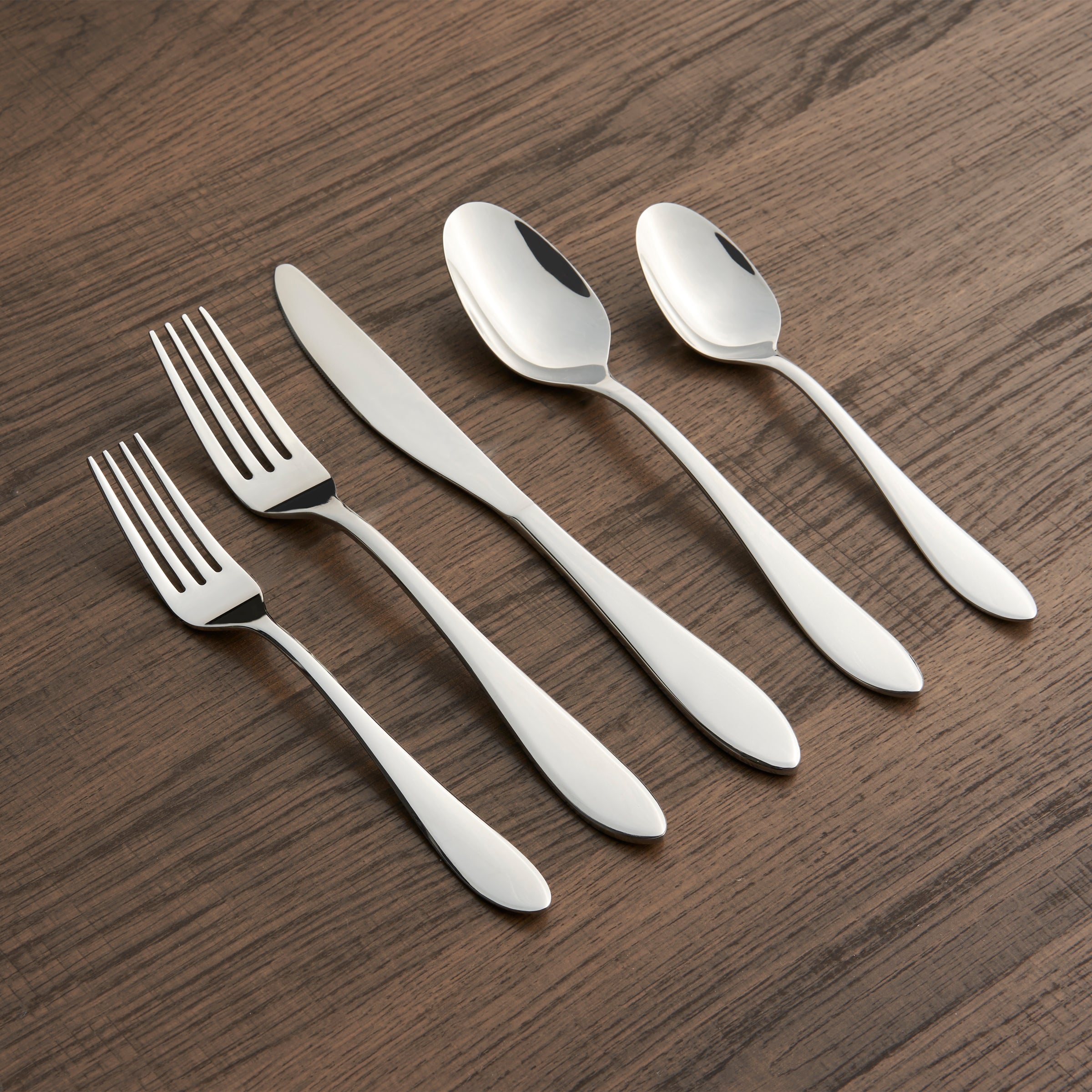 Delia Mirror 72 Piece Flatware Set